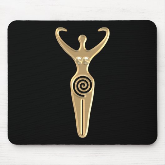 Spiralgöttin Mousepad (Vorne)