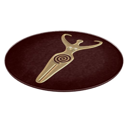 Spiralgöttin Schneidebrett (Ecke)