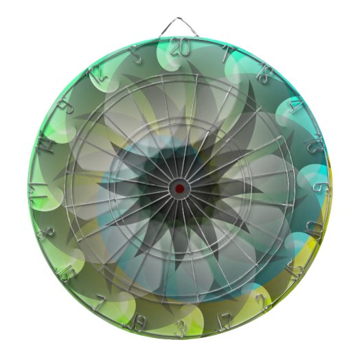 Spiralhai von Kenneth Yoncich Dartscheibe (vorne)