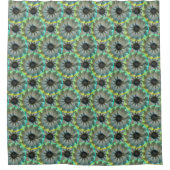 Spiralhai von Kenneth Yoncich Duschvorhang (Vorderseite)