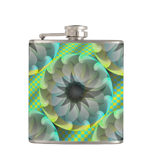 Spiralhai von Kenneth Yoncich Flachmann