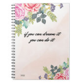 Spiralheft Notizblock (Vorderseite)