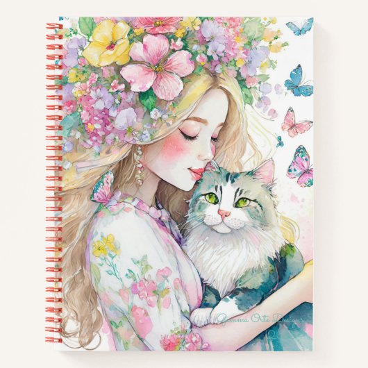 Spiralheft Notizblock (Vorderseite)