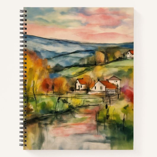 Spiralheft Notizblock (Vorderseite)