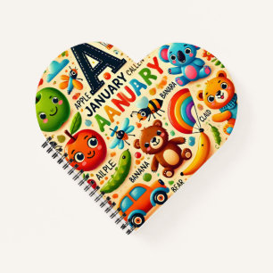 Spiralheft Notizblock