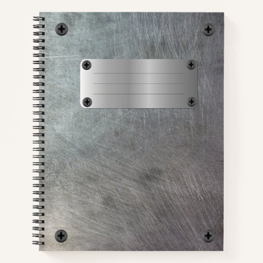 Spiralheft Notizblock (Vorderseite)