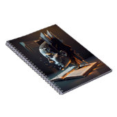 Spiralheft Notizblock (Rechte Seite)