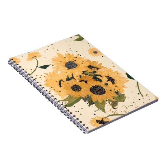 Spiralheft Notizblock (Rechte Seite)