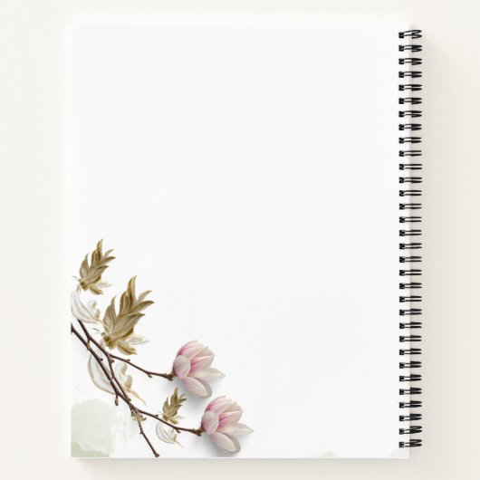 Spiralheft Notizblock (Rückseite)