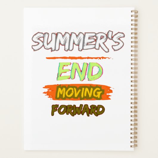 Spiralheft Planer (Rückseite)