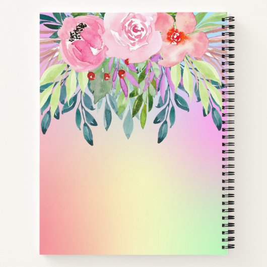 Spiralhefte Notizblock (Rückseite)