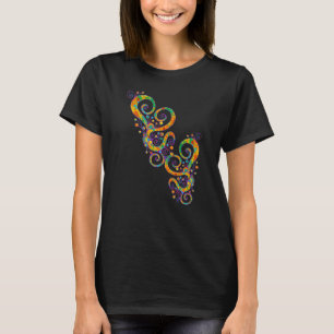 Spiralherzen Handgemalt 2 Lüfterspass T-Shirt