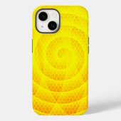 SpiralHoneycomb Case-Mate iPhone Hülle (Rückseite)