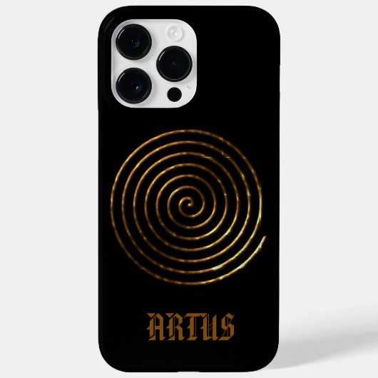 Spiralkelsymbol, personalisieren Case-Mate iPhone hülle (Rückseite)