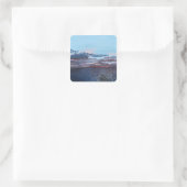 Spiralkleber Quadratischer Aufkleber (Tasche)