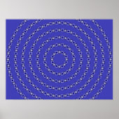 Spiralkreise Poster (Vorne)