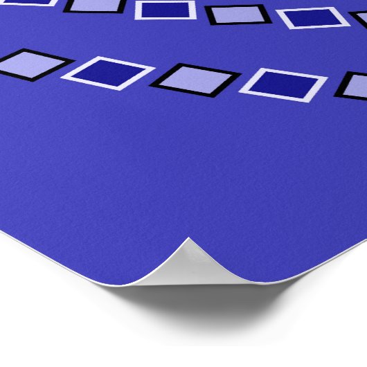 Spiralkreise Poster (Ecke)