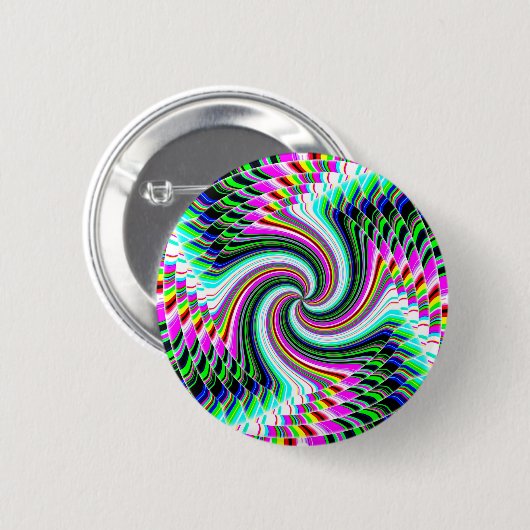 Spiralkunst Button (Vorne & Hinten)
