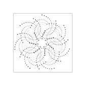 Spiralkunst Gemustert Gummistempel (Prägung)