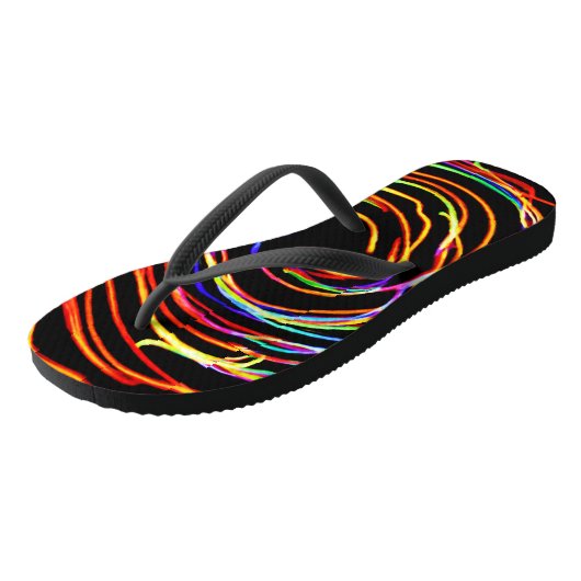 Spirallicht Badesandalen (Schrägansicht)