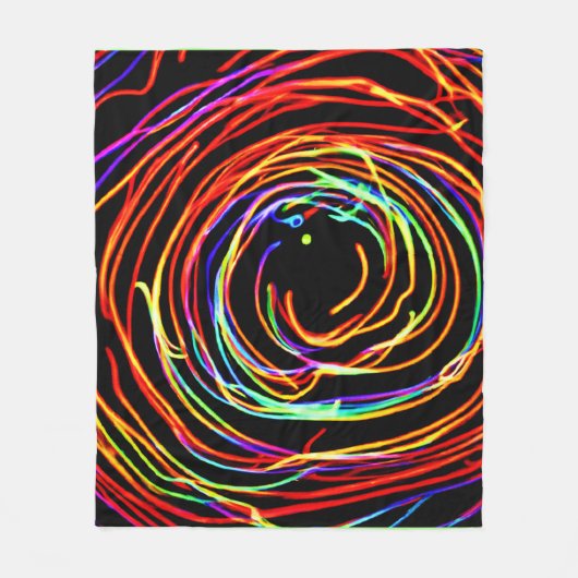 Spirallicht Fleecedecke (Vorderseite)