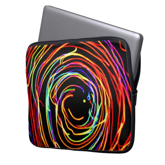 Spirallicht Laptopschutzhülle (Vorderseite Links)