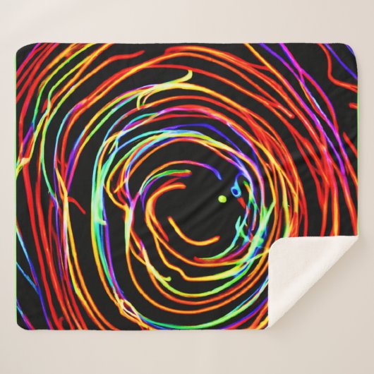 Spirallicht Sherpadecke (Vorderseite (Horizontal))