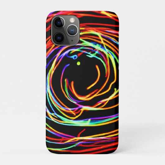 Spirallichter leuchten Case-Mate iPhone hülle (Rückseite)