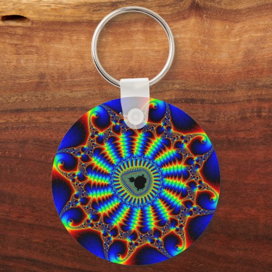 Spiralmandel Schlüsselanhänger (Vorderseite)