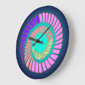 Spiralmauer Große Wanduhr (Winkel)