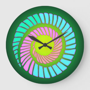 Spiralmauer Große Wanduhr