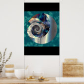Spiralmond Poster (Küche)