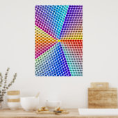 Spiralmultiplikationstabelle - Pentagon Poster (Küche)