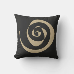 Spiralmuster Kissen