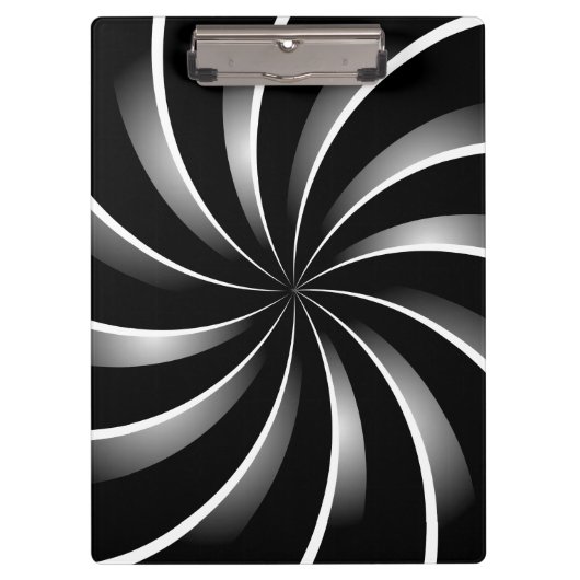 Spiralmuster Klemmbrett (Vorderseite)
