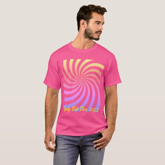 Spiralmuster Lundy T - Shirt (Vorne ganz)
