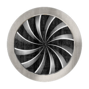 Spiralmuster Schneidebrett