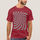 Spiralmuster T-Shirt (Vorderseite)