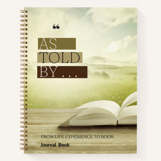 Spiralnote Notizblock (Vorderseite)