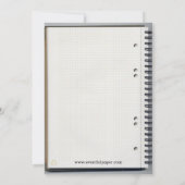 SpiralNotebook - Ankündigung von Abschlüssen (Rückseite)