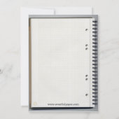 SpiralNotebook - Ankündigung von Abschlüssen (Rückseite)
