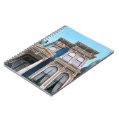 SpiralNotebook - Atemberaubend Blue Viktorianisch  Notizblock (Linke Seite)