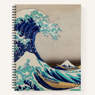 SpiralNotebook "Big Wave" Japanisches Meisterwerk Notizblock