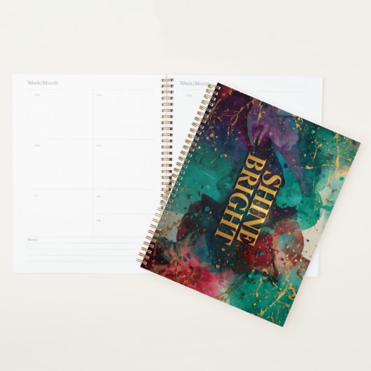 SpiralNotebook "Bold Brilliant" Planer (Anzeige)