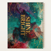 SpiralNotebook "Bold Brilliant" Planer (Rückseite)