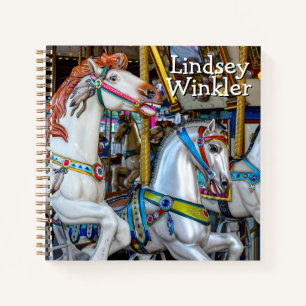 SpiralNotebook "Carnival Ponies" Notizblock