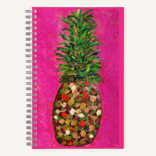 SpiralNotebook für Ananas (Hardcover) Notizblock