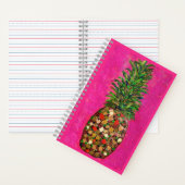 SpiralNotebook für Ananas (Hardcover) Notizblock (Innen)