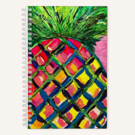 SpiralNotebook für Ananas (Hardcover) Notizblock