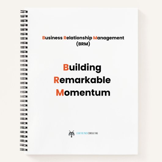 SpiralNotebook für BRM Notizblock (Vorderseite)